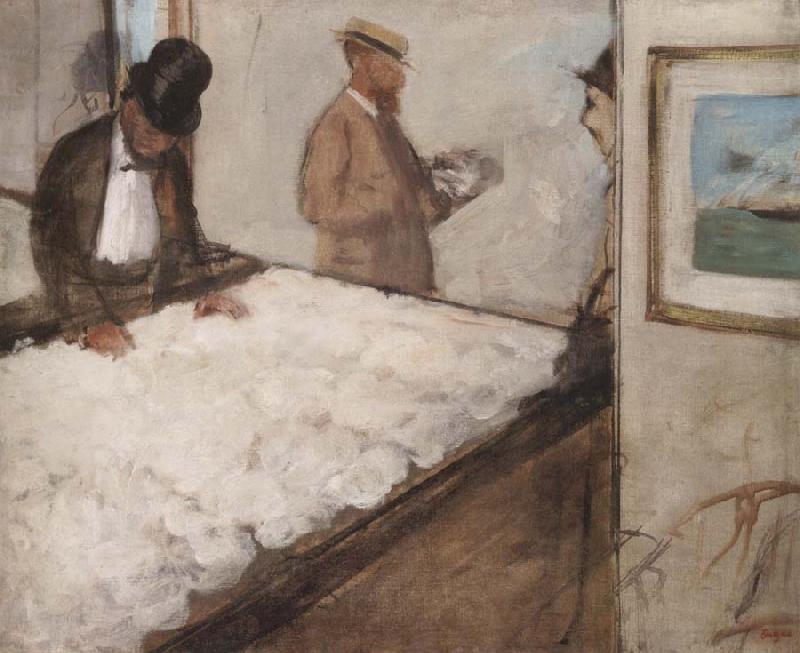 Edgar Degas Cotton Merchants in New Orleans